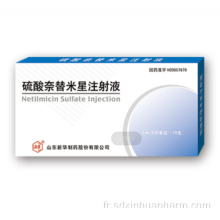 Injection de sulfate de nétilmicine Anti - infection